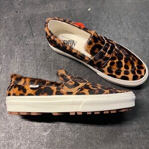 Vans Leopard Print Slip-On Style 53 Shoes